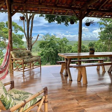 Chale Com Jacuzzi Vista Do Lago Alexania Экстерьер фото